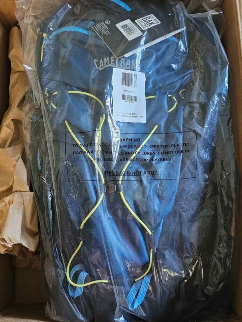 Camelbak Fourteener Hiking Hydration Pack 26L With 3L Reservoir Blue/Black NEW! - Picture 2 of 4